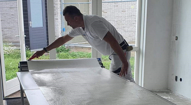 Renovlies Behang vanaf € 6,50 p/m2 >> Saus klaar € 8,50 p/m2 >> Compleet Afgewerkt € 13,50 p/m